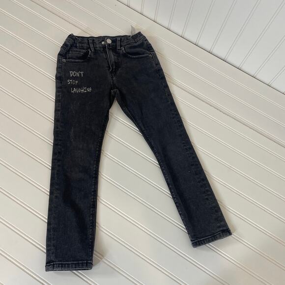 Zara Calvin Klein Girls Pink Hooded Puffer Vest & Jeans Bundle OF 2 Size 4-5 - Picture 6 of 10